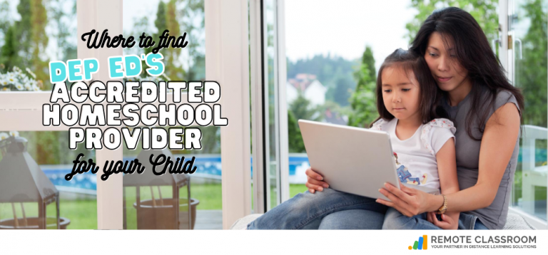 DepEd Accredited Homeschool Providers - Remote Classroom